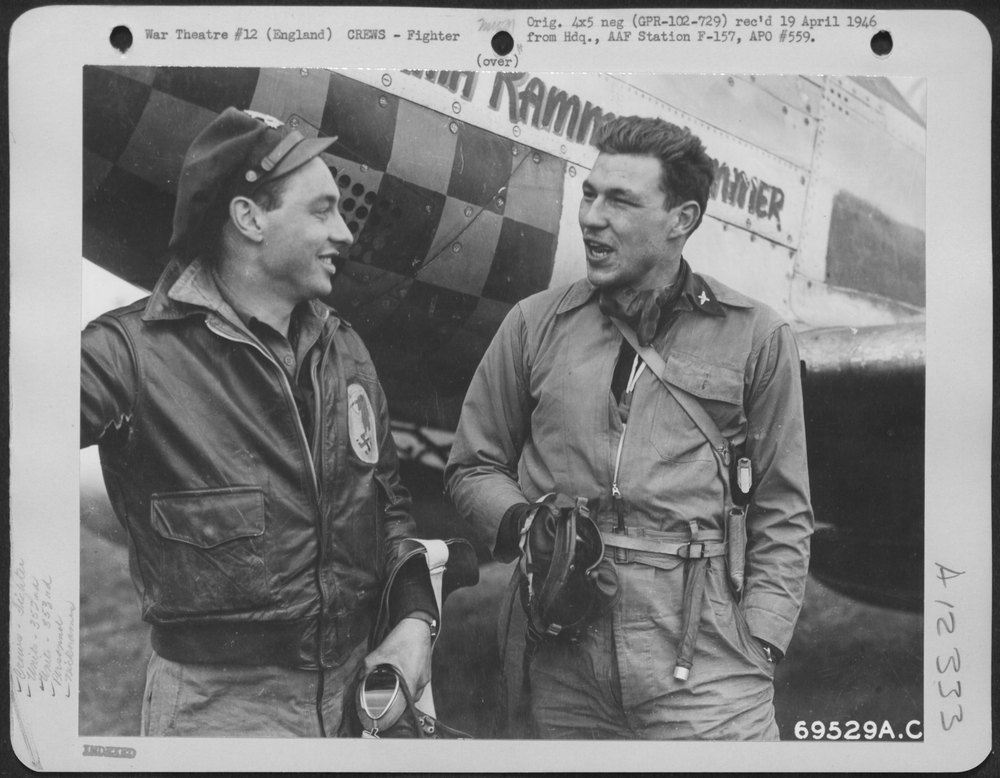 Pilots at England airbase