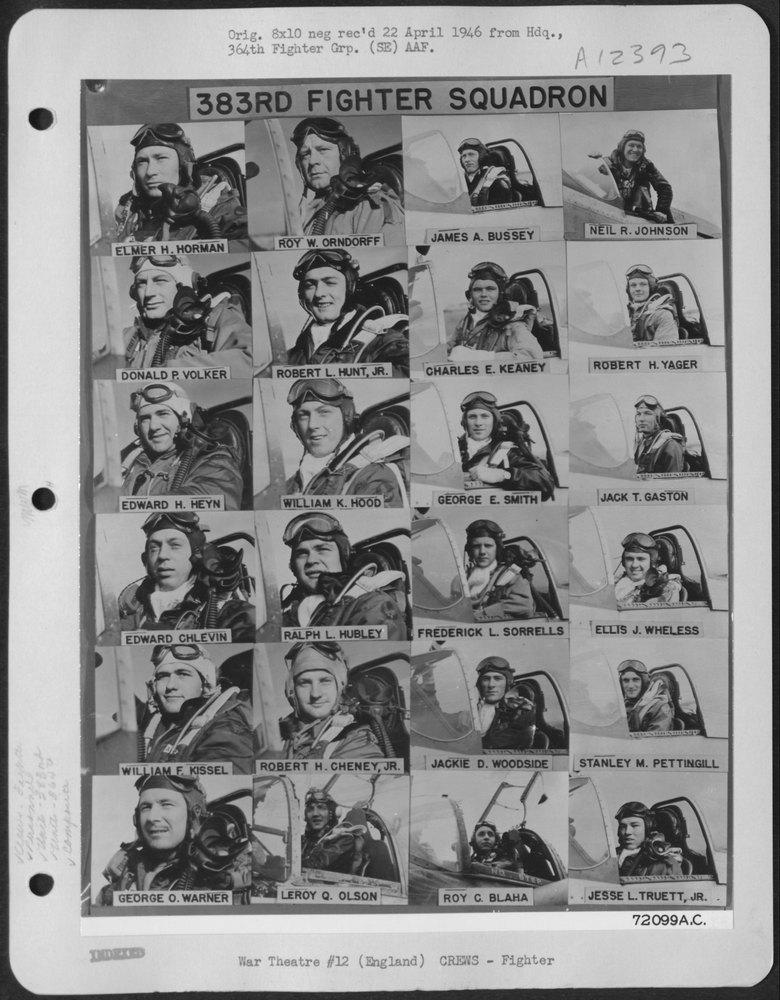 Pilots at Honnington England