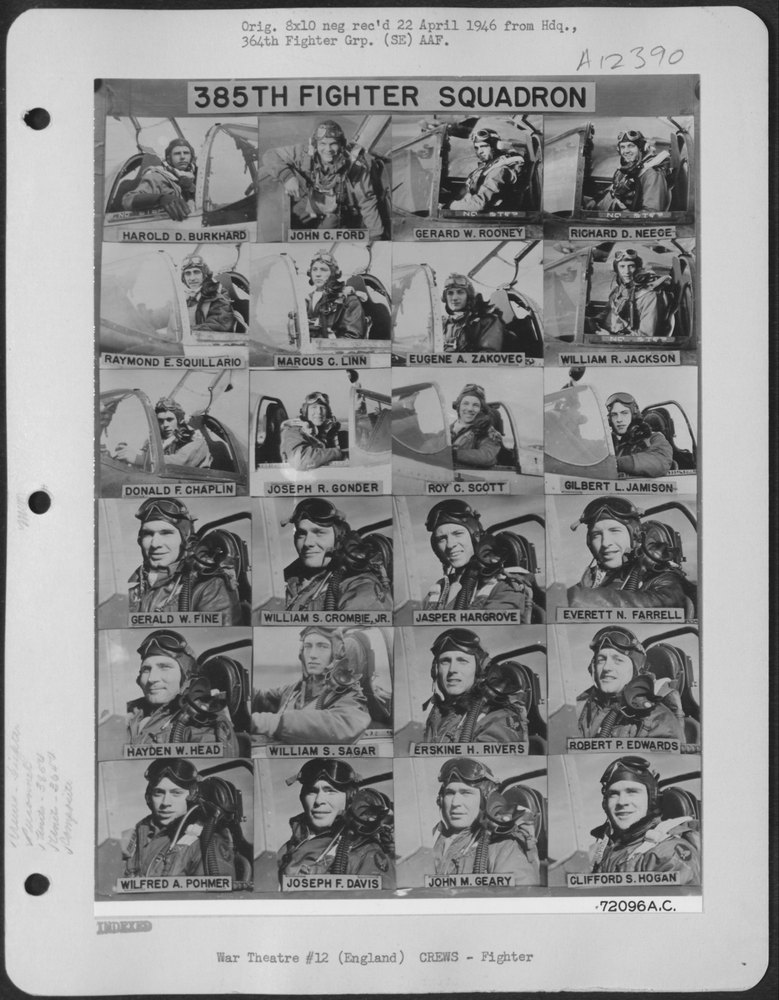Pilots at Honnington England