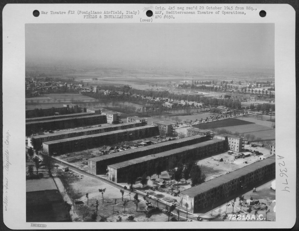 Pomigliano Airfield in Italy