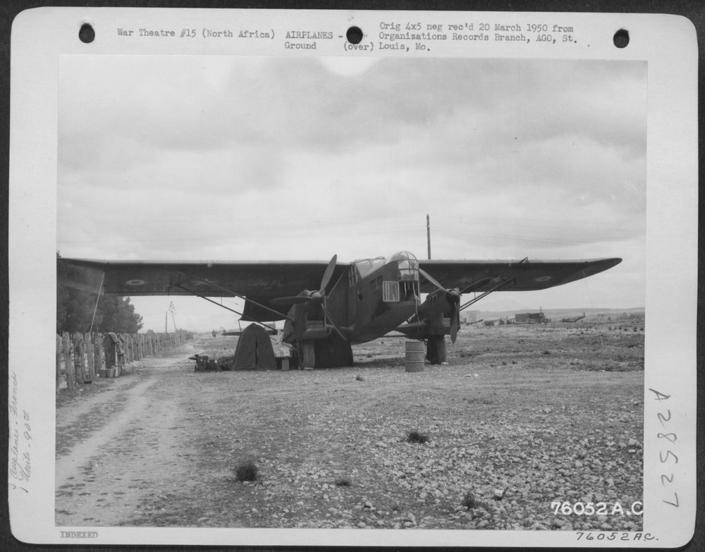 Potez-54 in North Africa