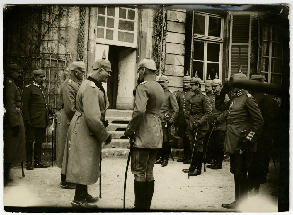 Prince Alfons of Bavaria with 3rd Bavarian Army Corps