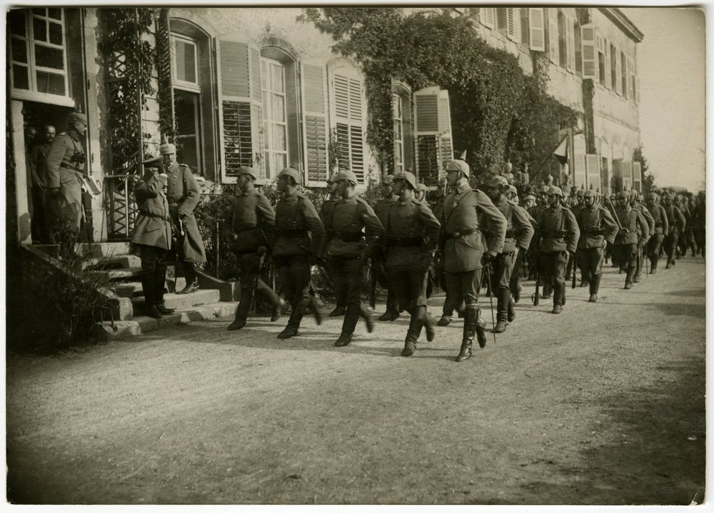 Prince Leopold of Bavaria visits 3rd Army Corps