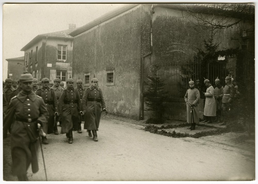 Prince of Turn und Taxis with III Bavarian Army Corps on the march
