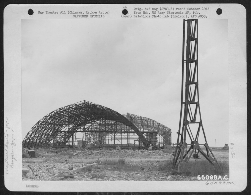 Prior To The Capture Of Naha Airfield By U.S