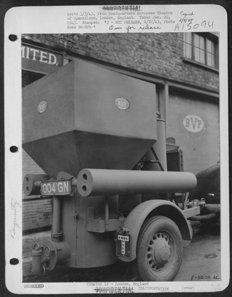 Producer gas model in London