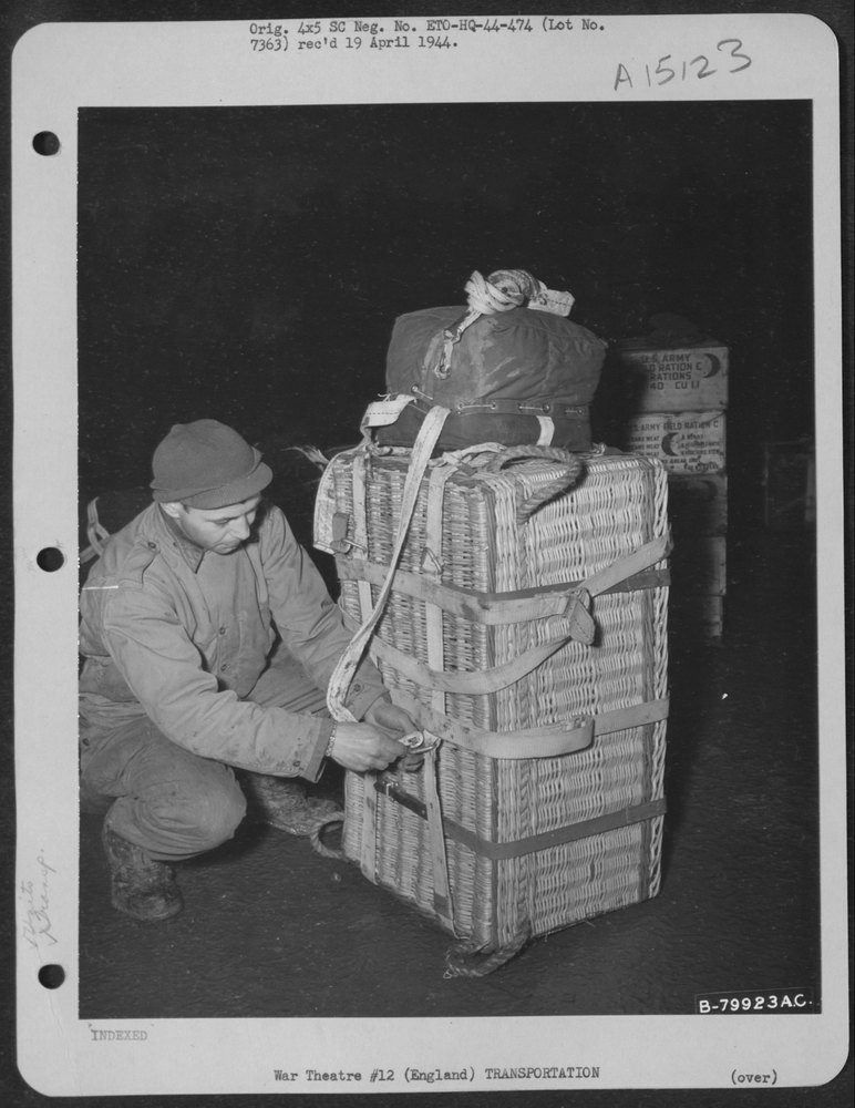 Qm Troops Try British Pannier Basket
