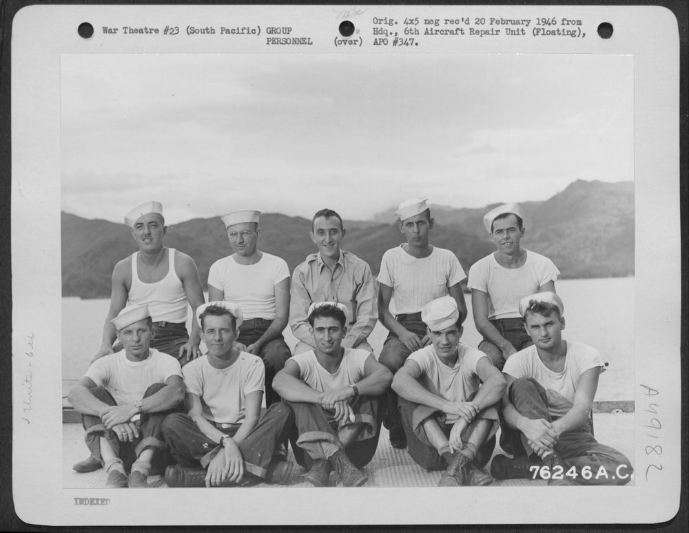 Radio Repair Personnel Aboard Ship
