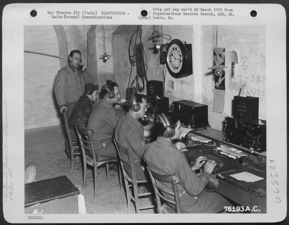 Radio Room in Italy