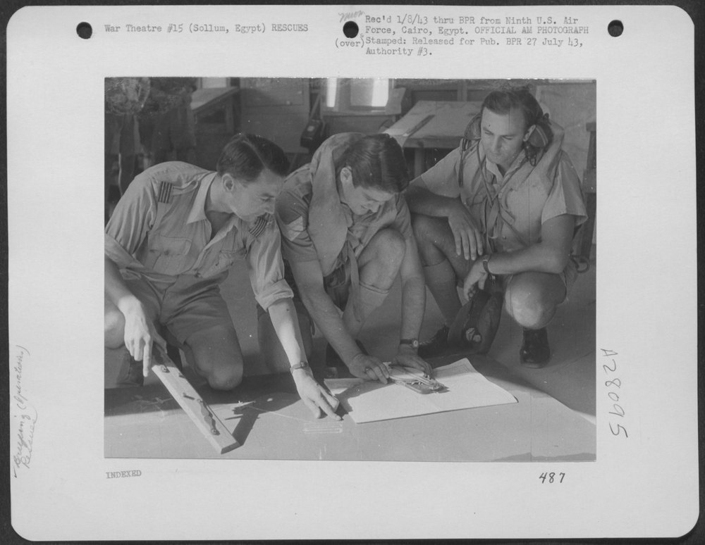 RAF Rescue Service near Sollum Egypt