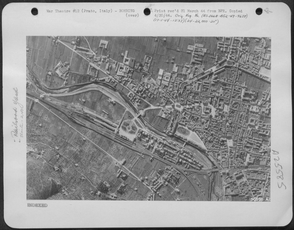 Rail target at Prato