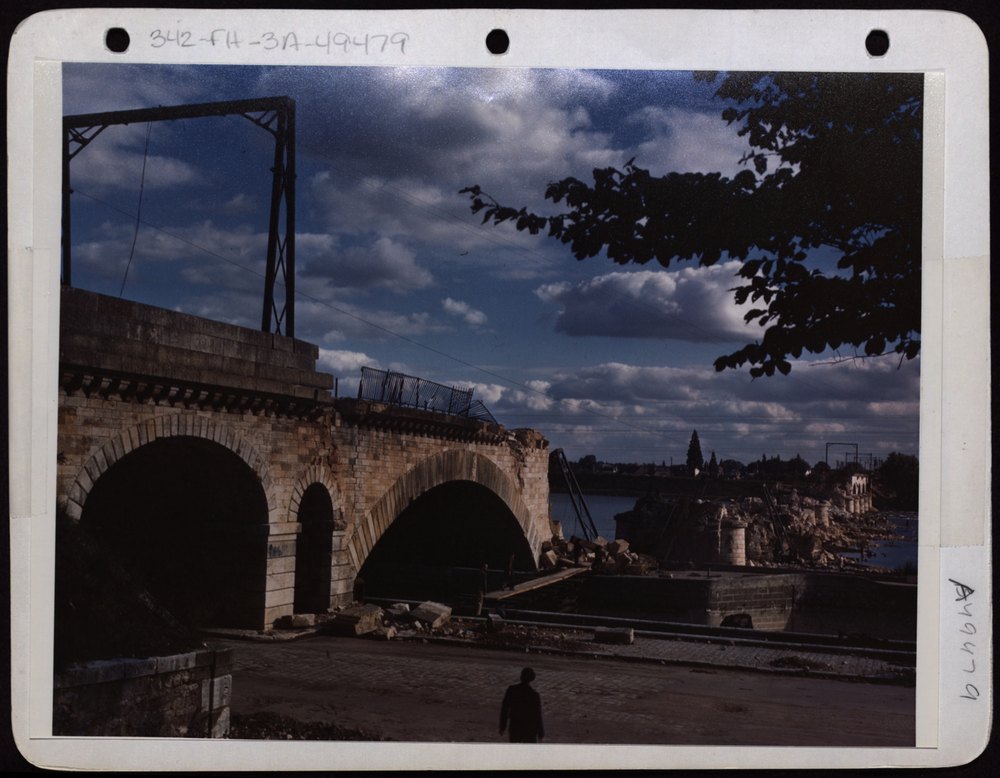 Railroad Bridge Damaged At Orleans
