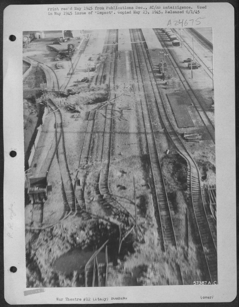 Railroad Yards Near Vicenza