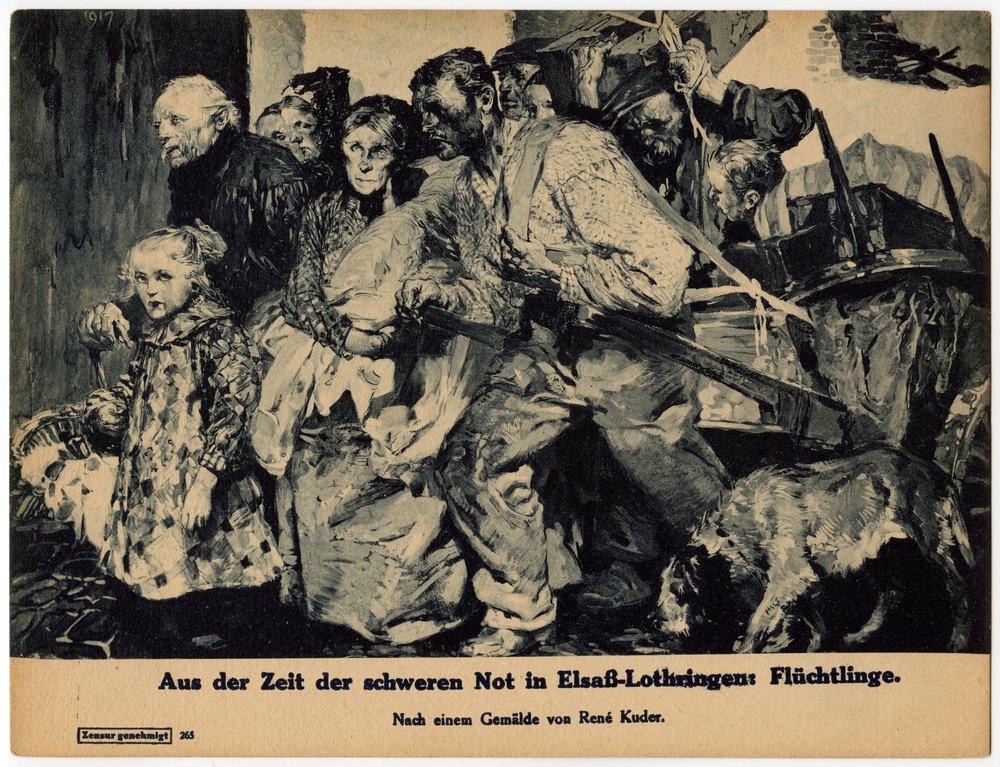 Refugees in Alsace-Lorraine