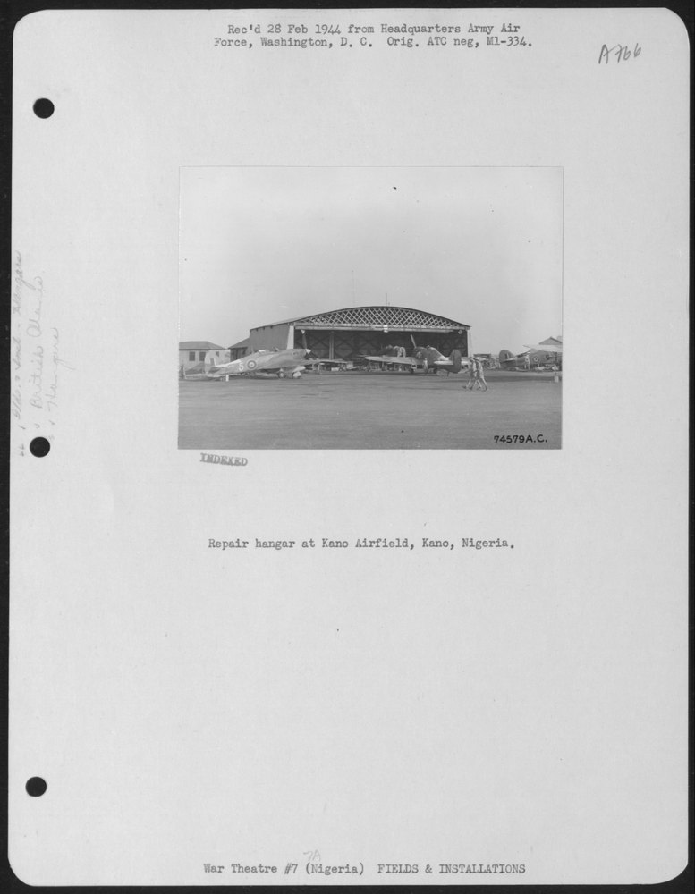 Repair Hangar at Kano Airfield