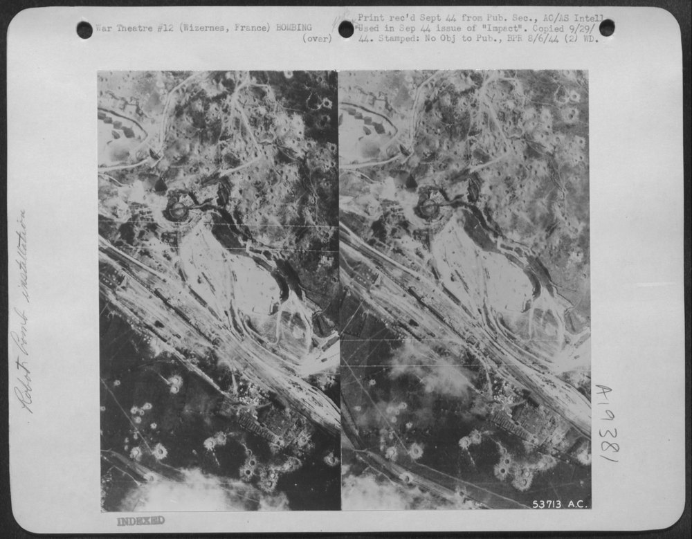 Rocket site at Wizernes