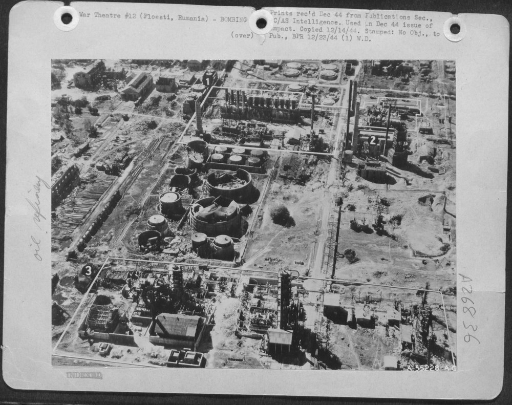Romana Americana Oil Refinery Ploesti