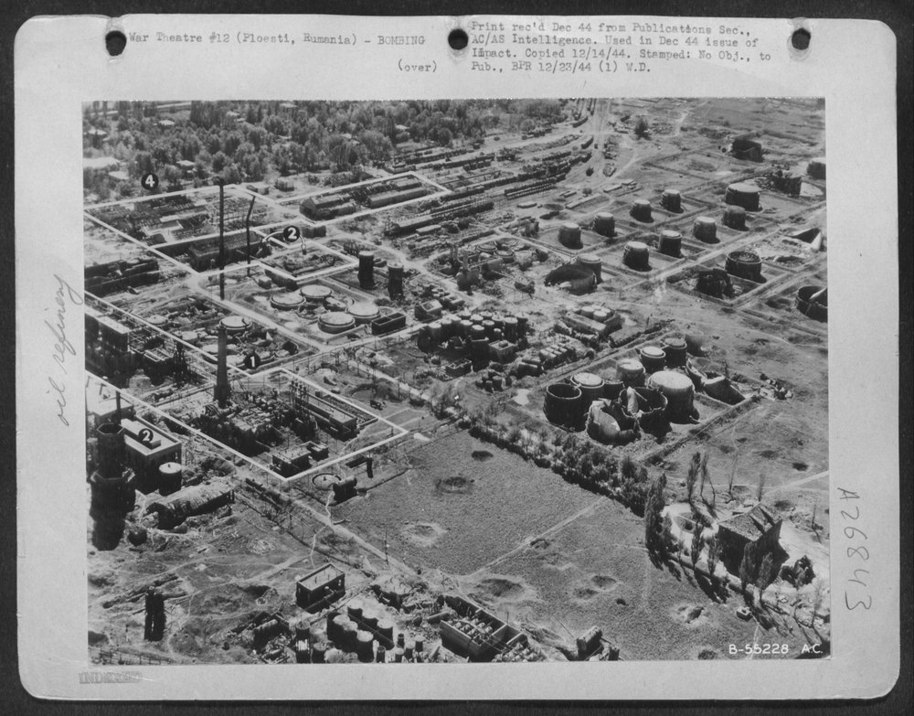 Romana Americana Oil Refinery Ploesti