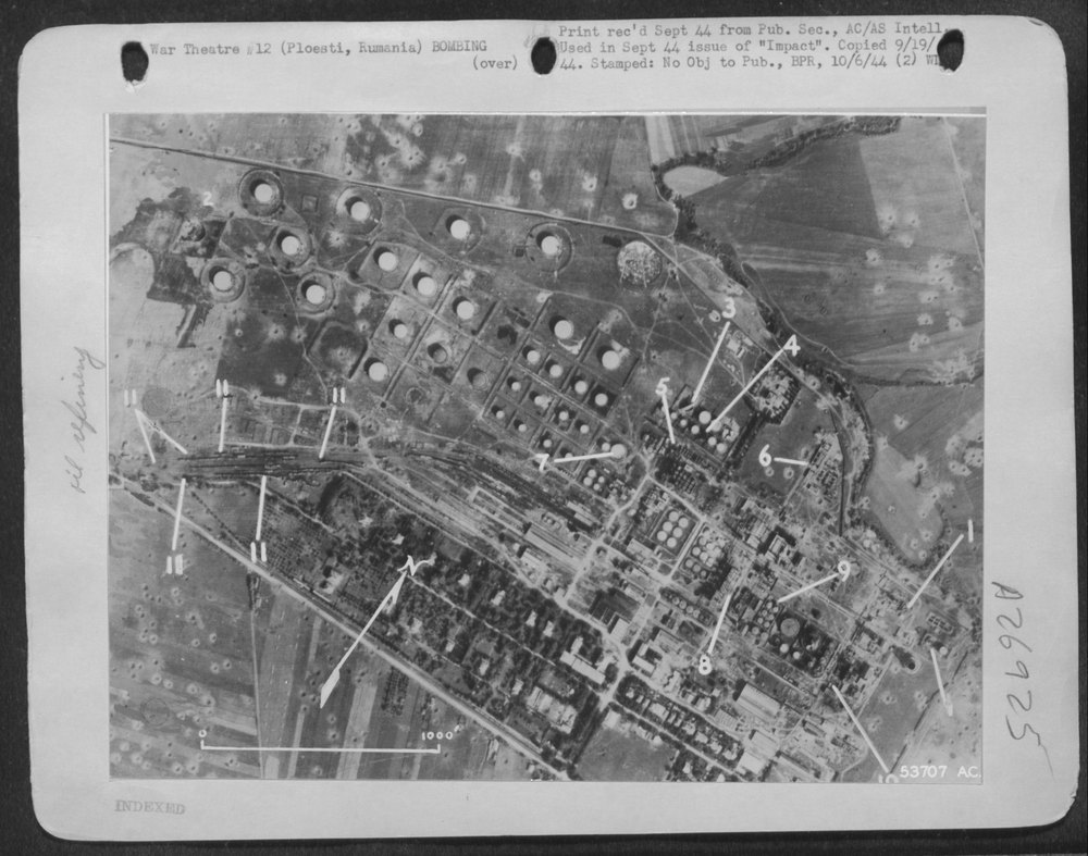 Romano Americano Refinery at Ploesti