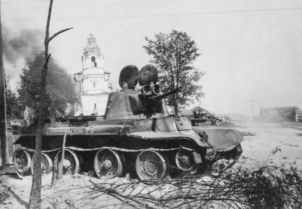 Russian BT-7 light cavalry tank