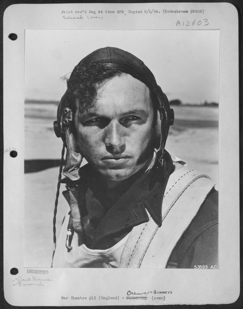 S/Sgt Johnson after Berlin mission