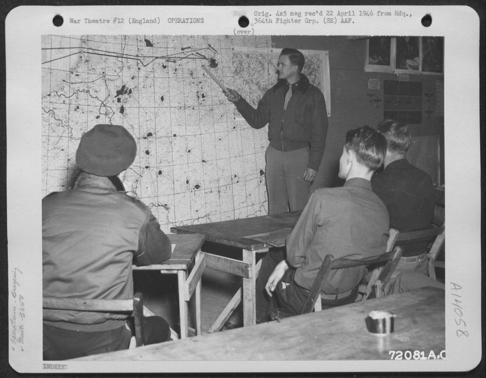 Scouting Force Briefed England