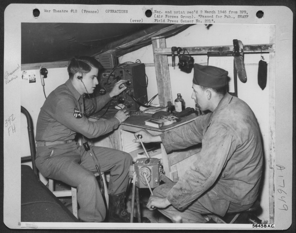 Searchlight operations in the field