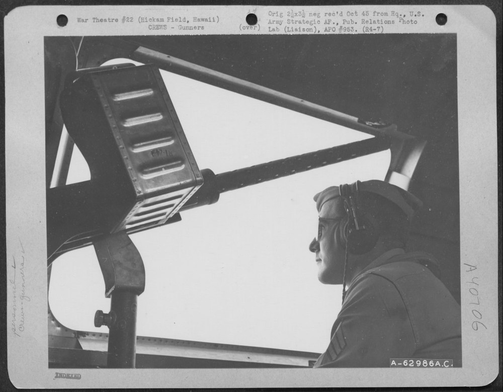 Sgt Mathias Donart at Hickam Field