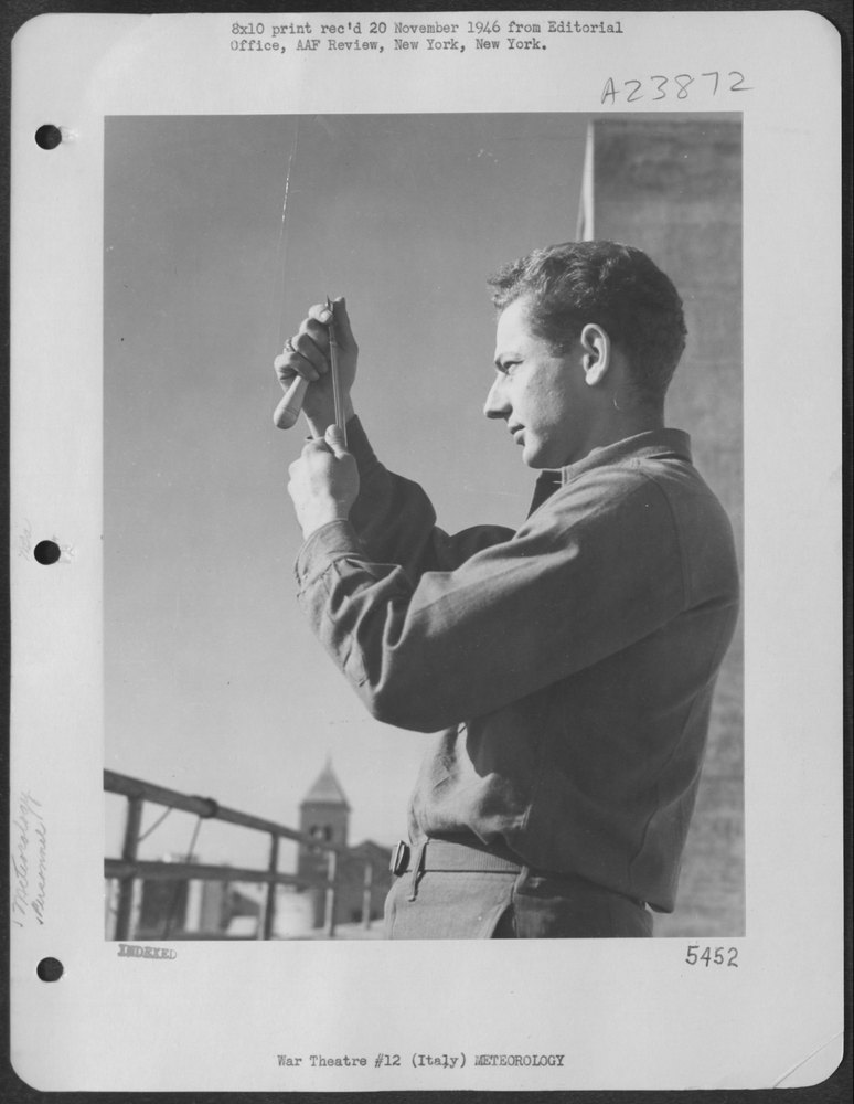 Sgt Rhodes in Italy