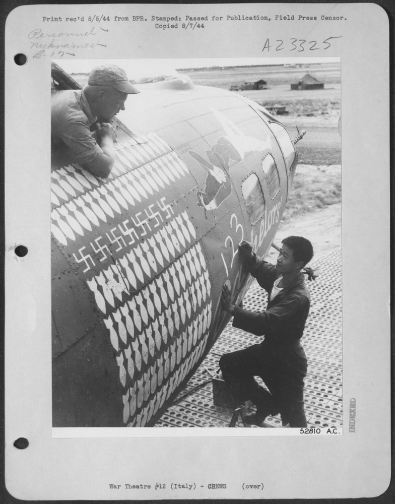 Sgt Yue Kee in Italy