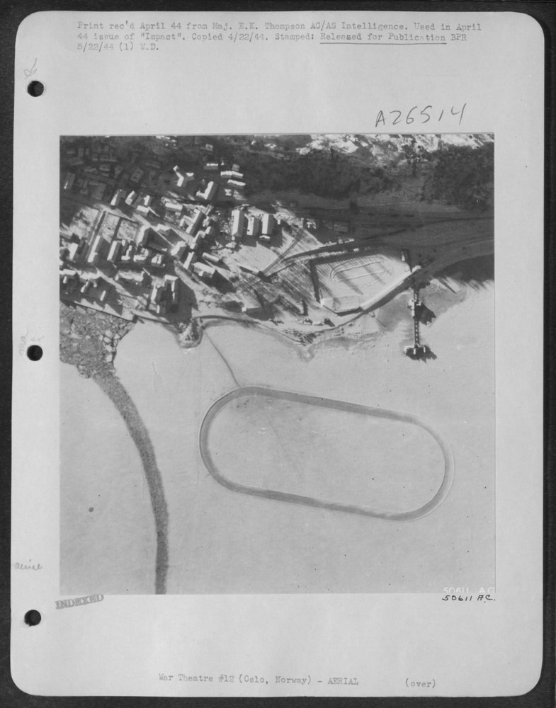 Skating course near Oslo