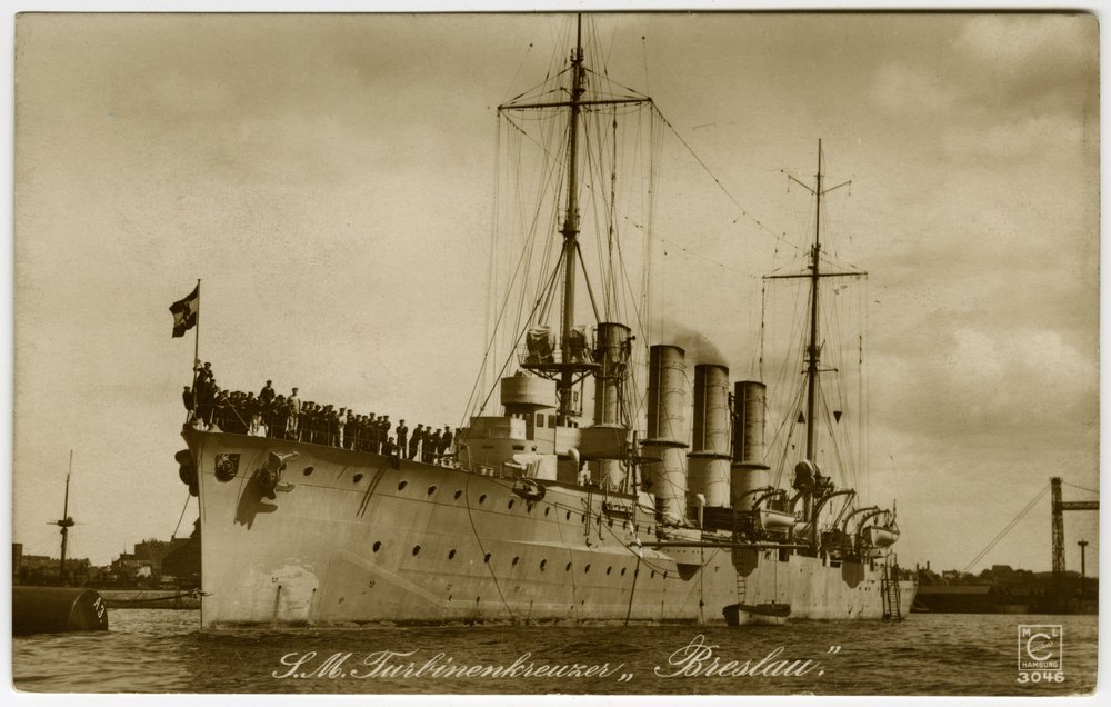 SMS Breslau, turbine cruiser