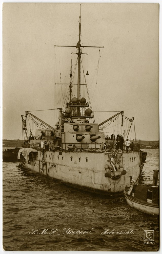 SMS Goeben, stern view