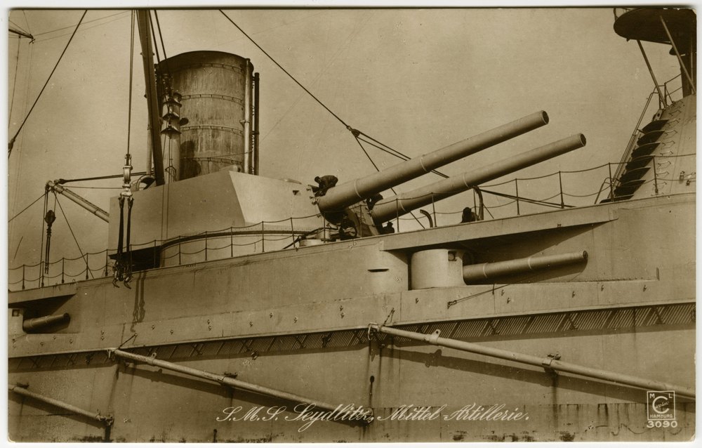 SMS Seydlitz, secondary armament