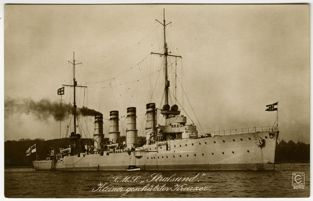 SMS Stralsund, small protected cruiser