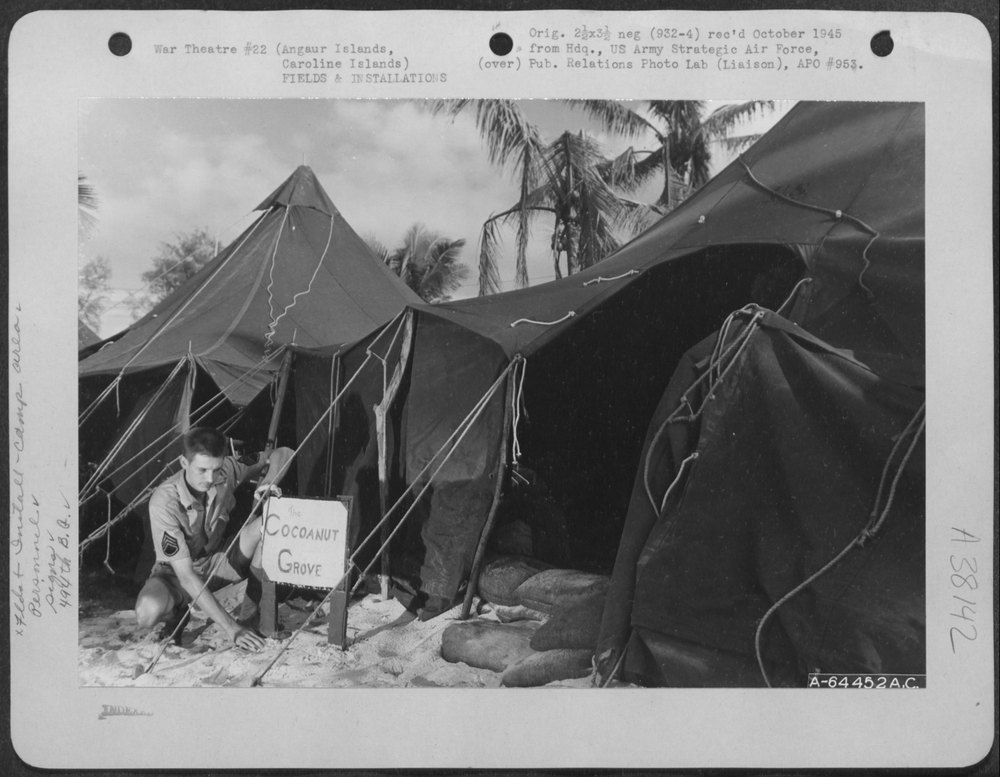 Ssgt Shelby on Agaur Island