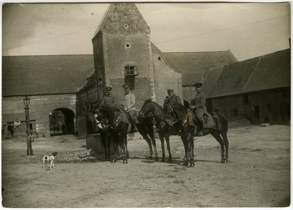 Staff of Württemberg Regiment in Baillescourt