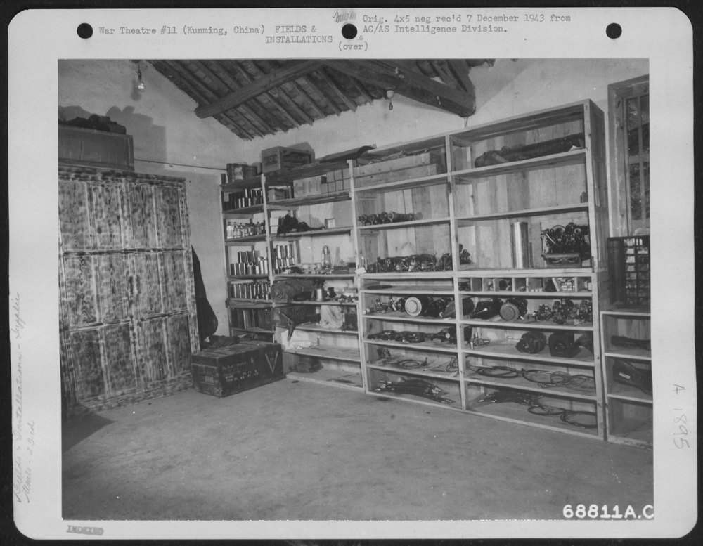 Supply Room At Kunming