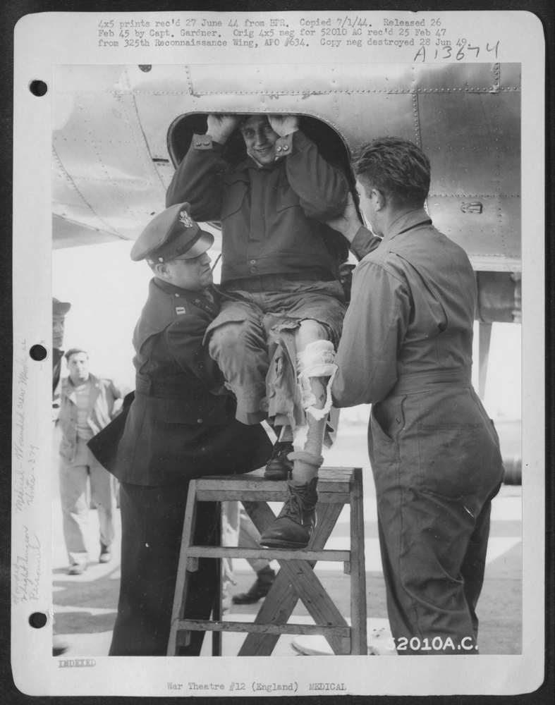 T/Sgt Hageman back from France