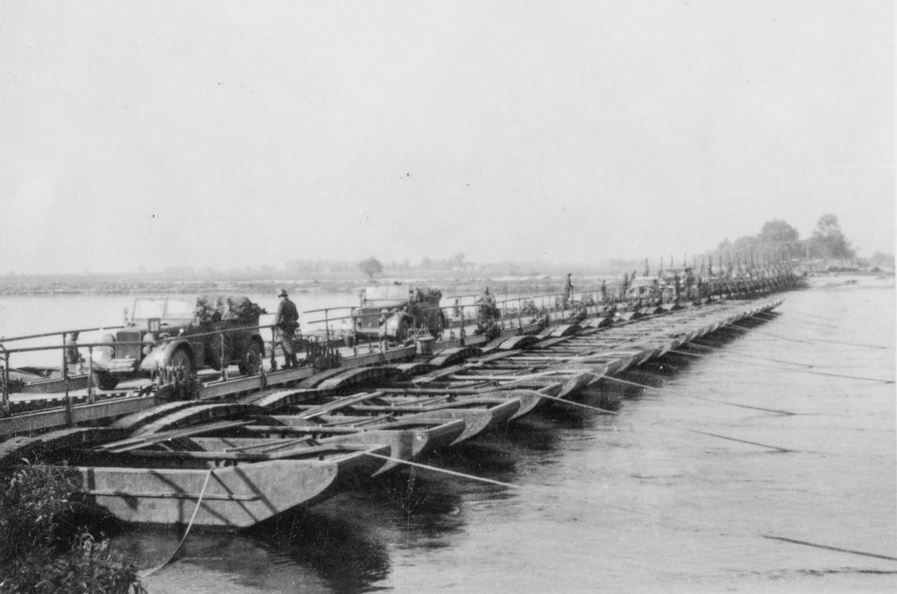 The Falke Division crossing the Bug river