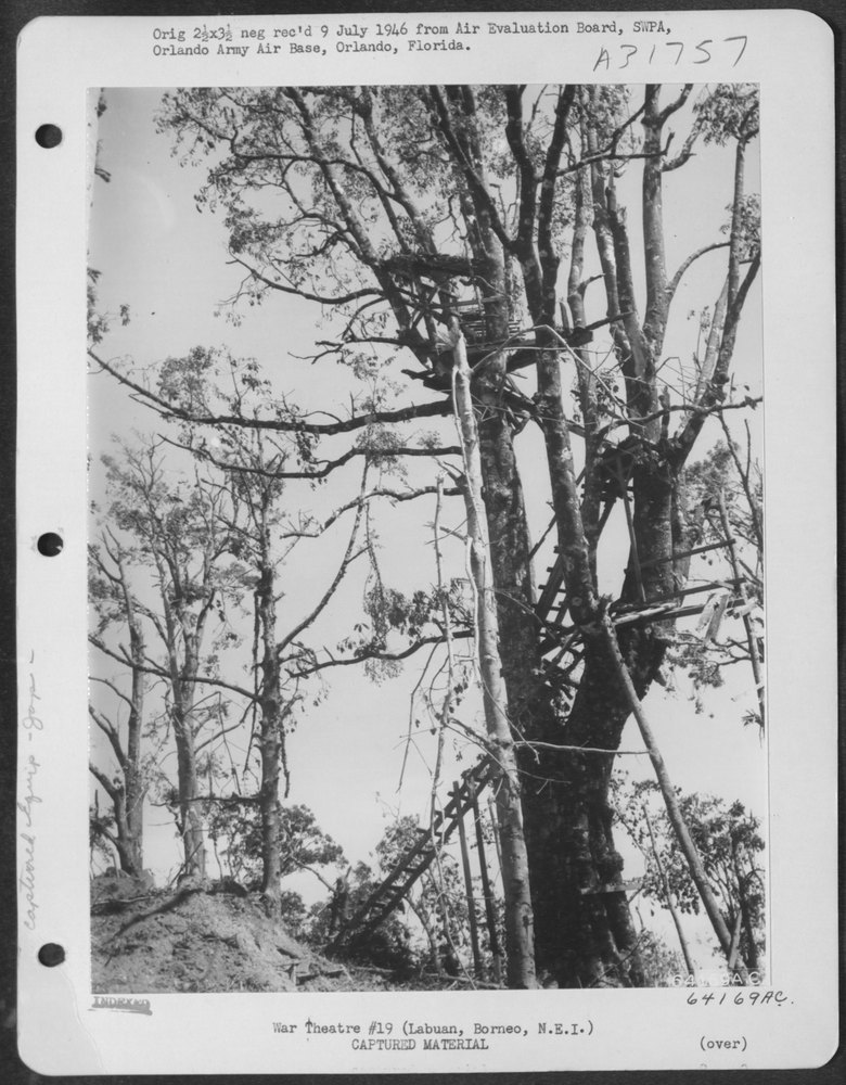 The Japs evidently used this as a communication center, as all