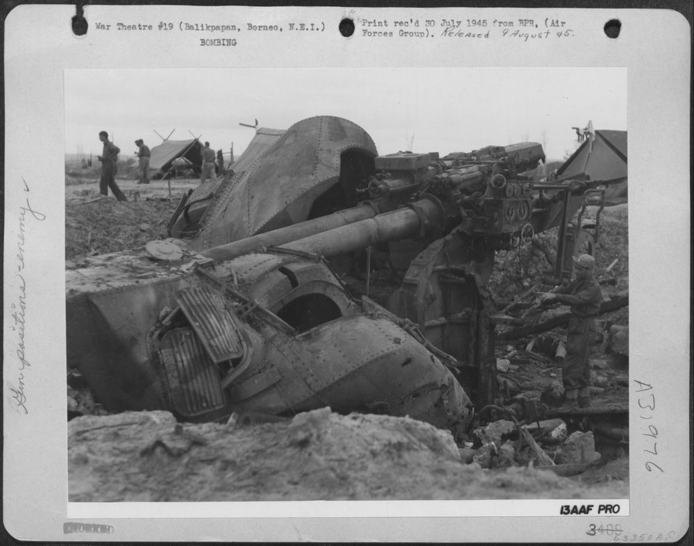 The reason was intense pin-point bombing by 13th AAF Liberators
