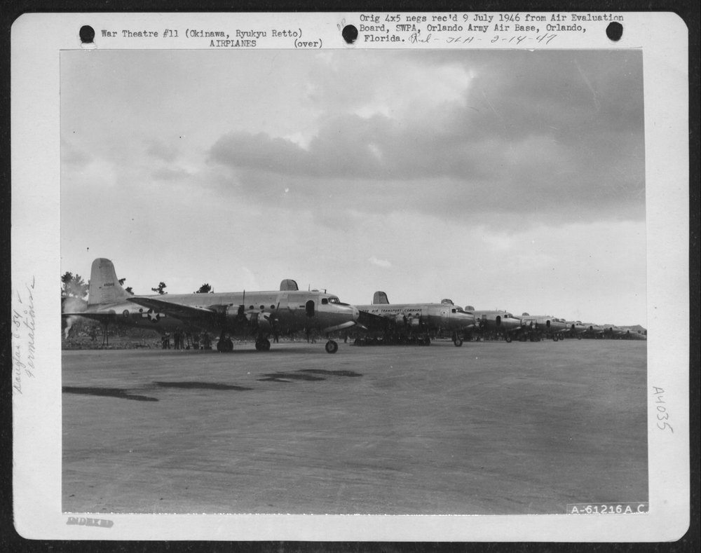 These Planes Were Flown In From All Bases In The Swpa And United