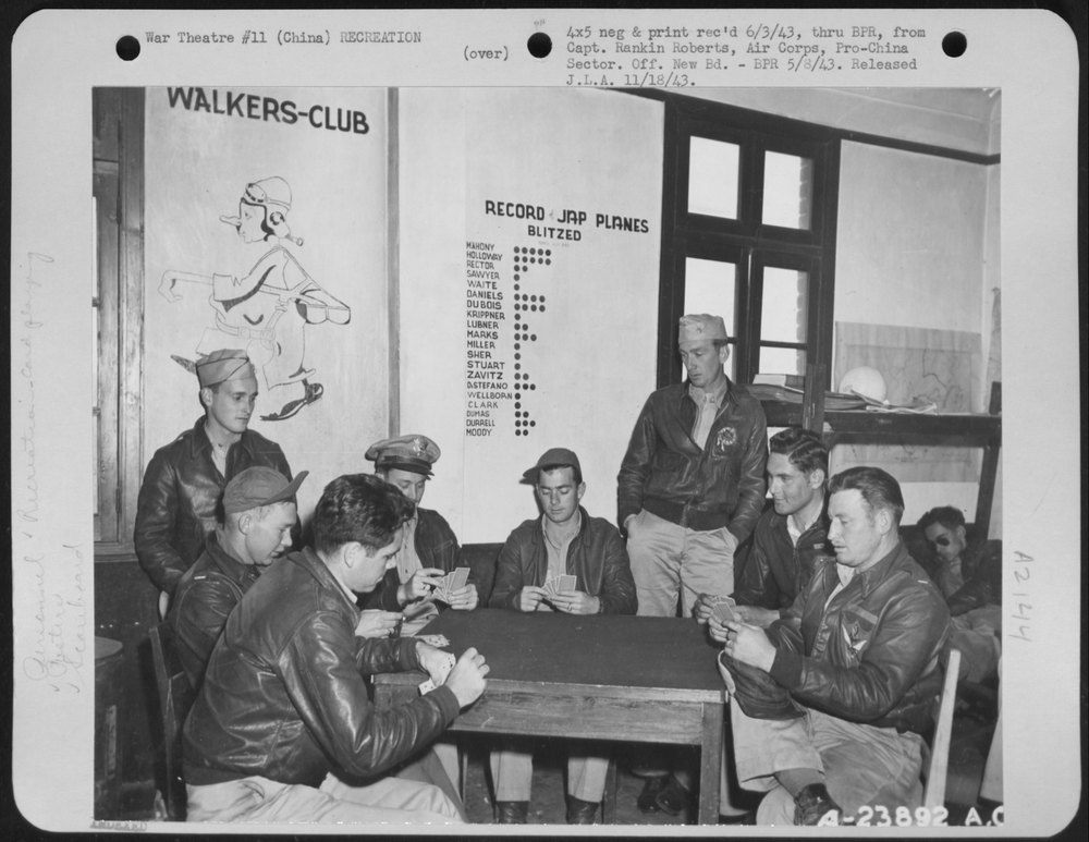 Members of the Walker's Club Spend Their Time Recounting