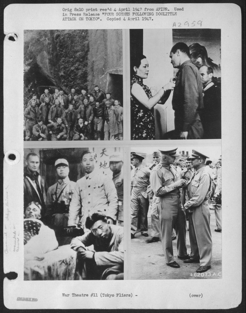 This Composite Photograph Chronologically Depicts Four Incidents