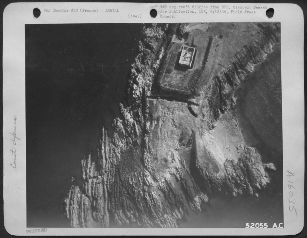 This Photograph Made from a Photo Plane of the 9th Air Force Shows