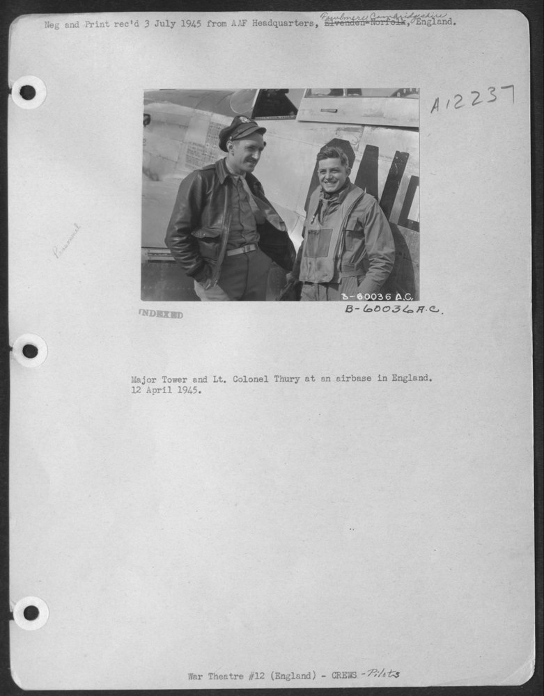 Tower and Thury at England airbase