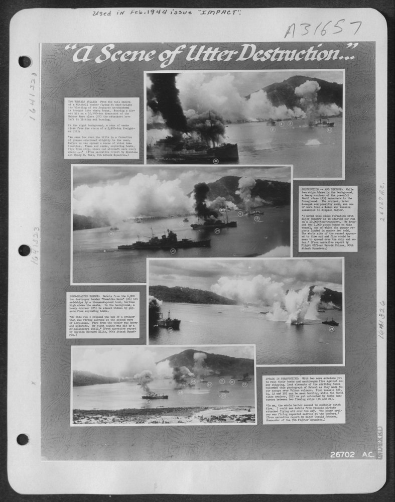 TWO VESSELS ABLAZE