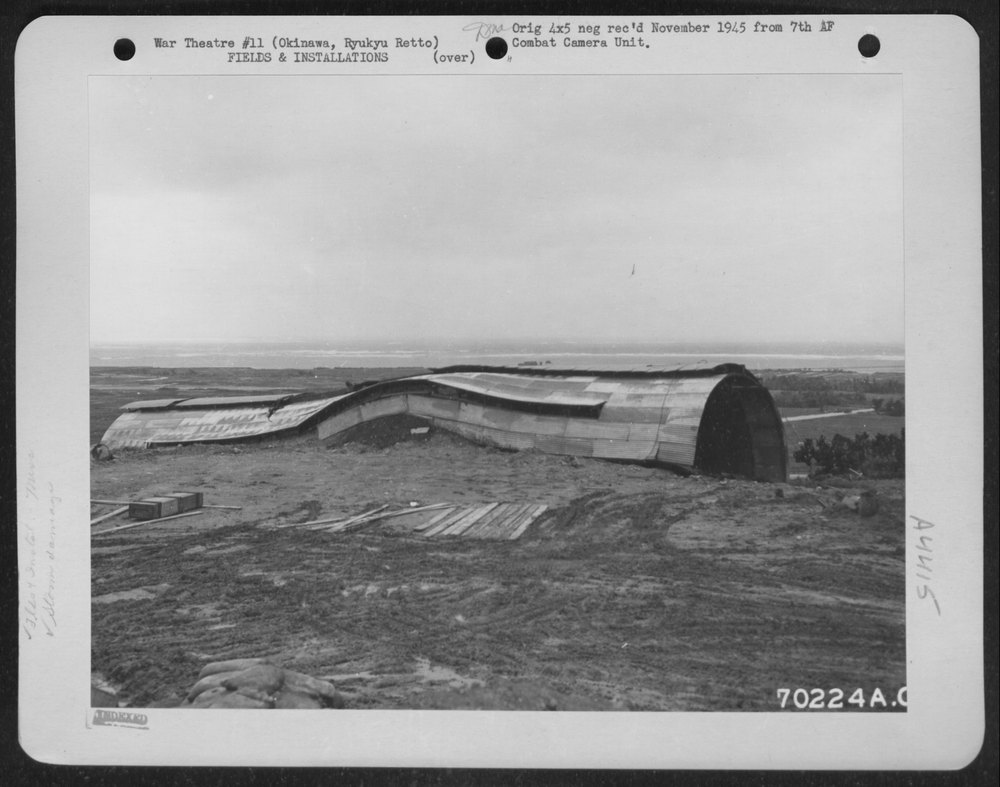 Typhoon damage on Okinawa