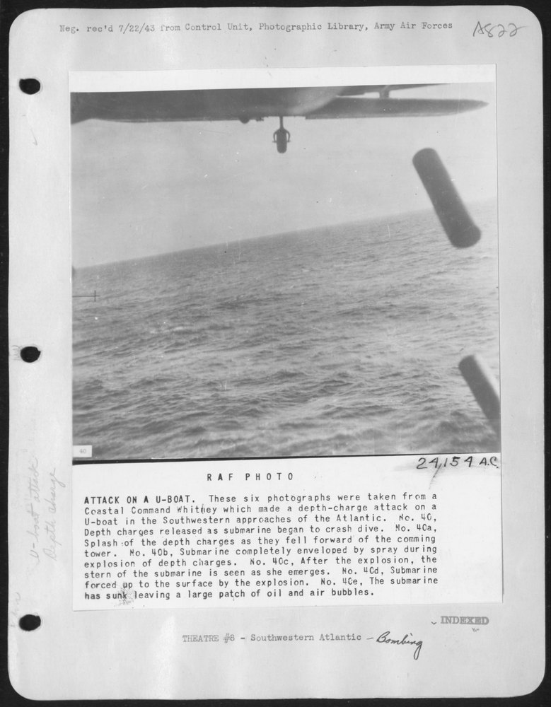 U-Boat in Southwestern Atlantic